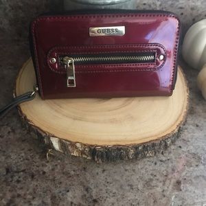 Guess wallet- Burgundy Red